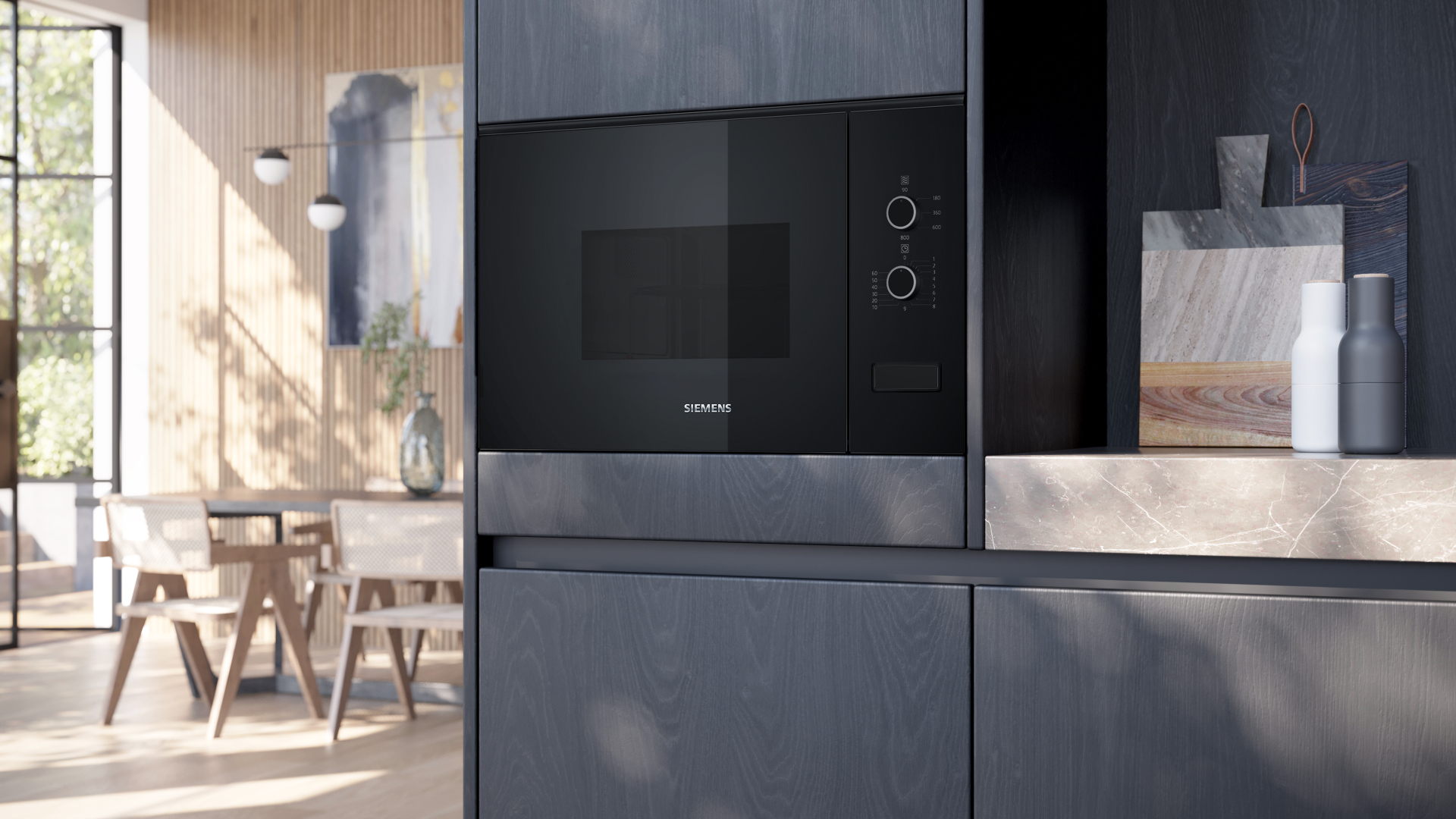 SIEMENS IQ300 four à micro-ondes - 38cm - BF520LMA1