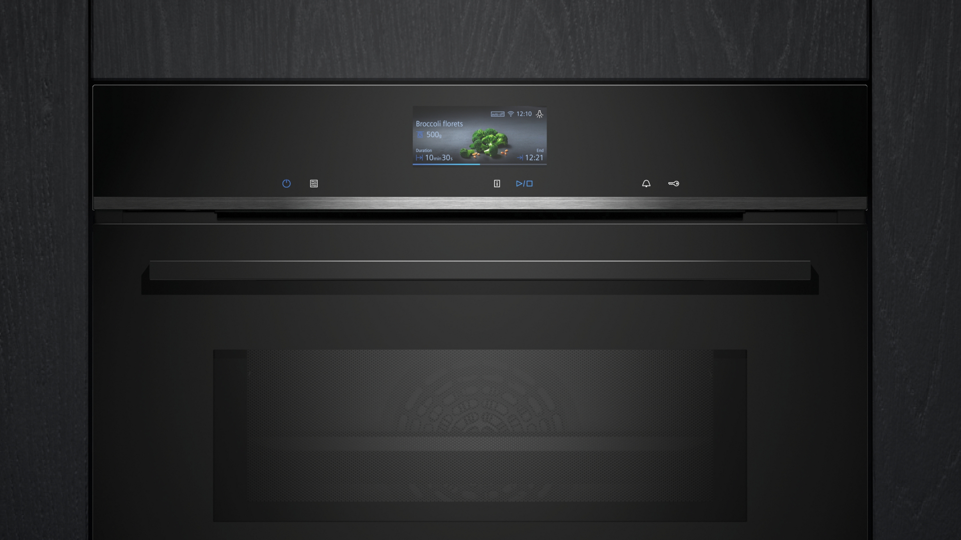 SIEMENS IQ700 four multifonction avec micro-ondes - 45cm - CM776G1B1