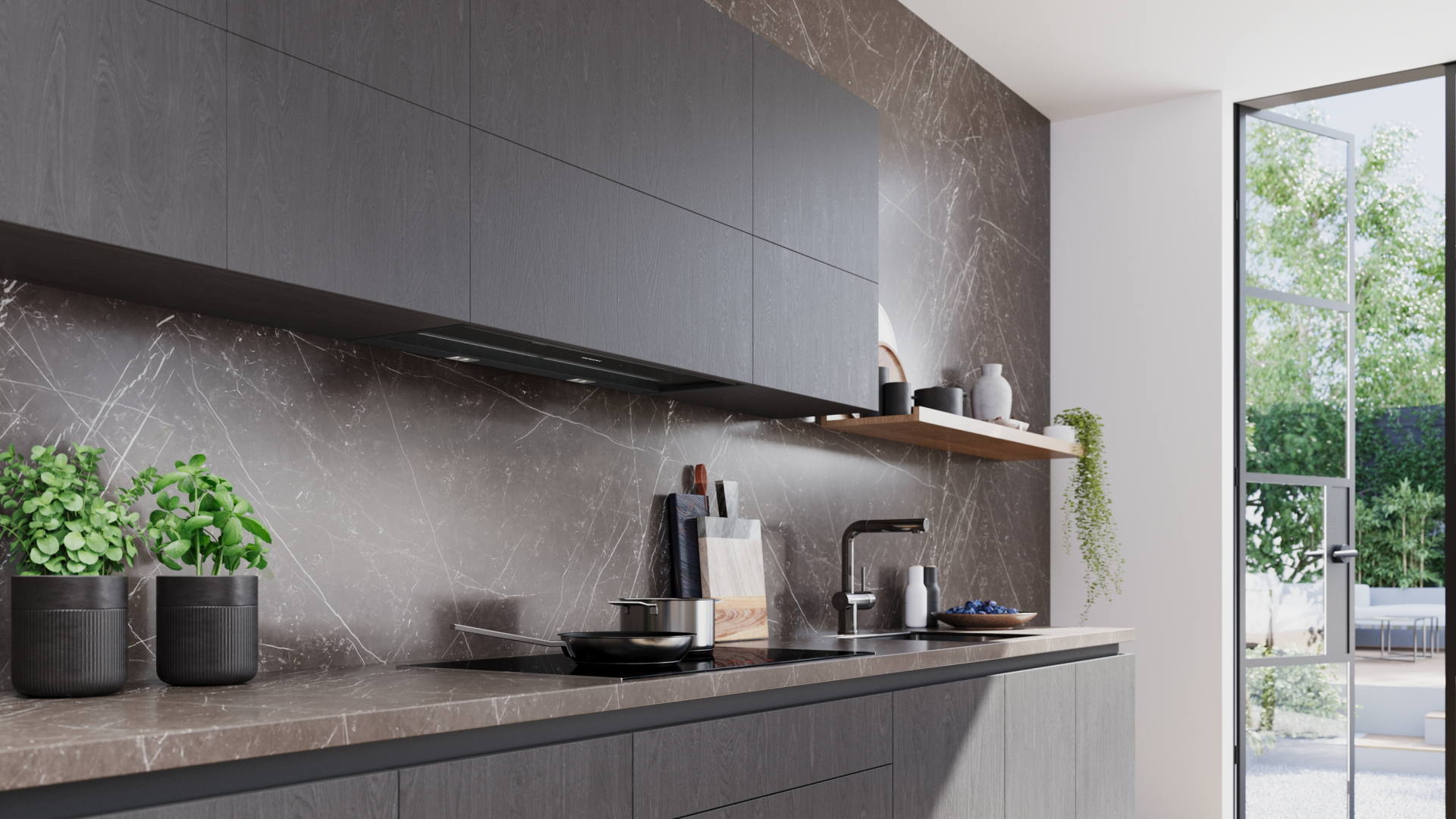 SIEMENS IQ500 hotte intégré - 90cm - LJ97BDP60