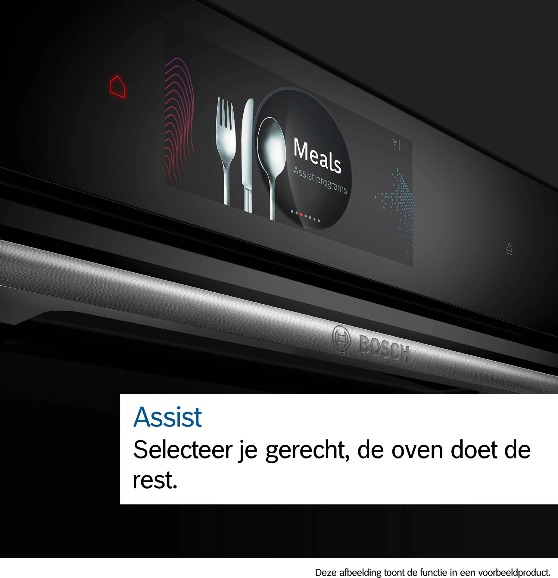 BOSCH SERIE 8 four multifonction avec vapeur - 45cm - CSG936DB1