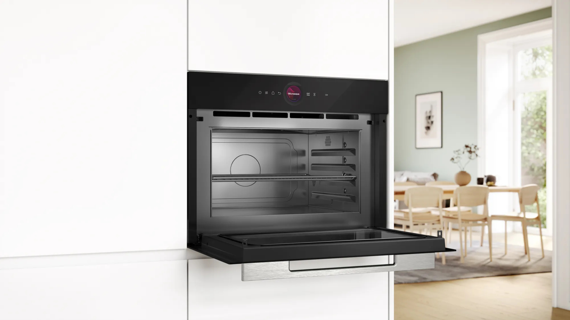 BOSCH SERIE 8 four à micro-ondes avec grill - 45cm - CEG732XB1