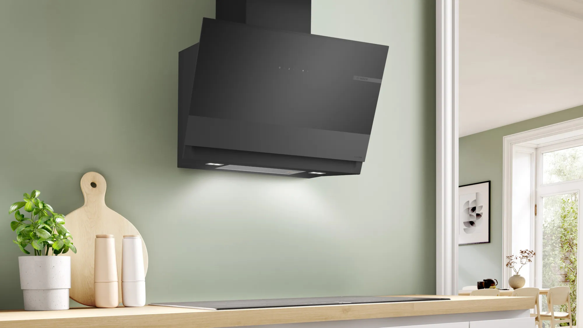 BOSCH SERIE 6 hotte murale - 80cm - DWK81AN65