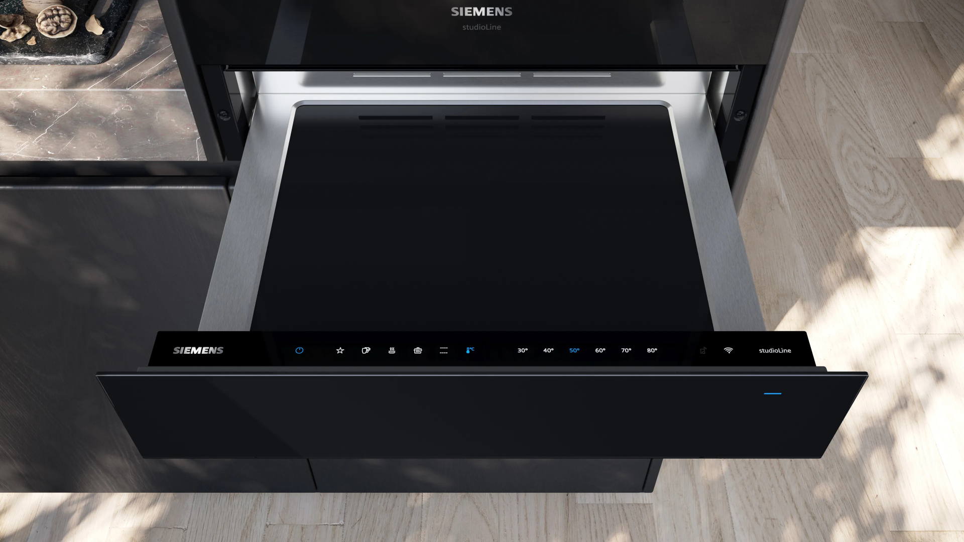 SIEMENS IQ700 tiroir chauffant - 14cm - BI910C1B1