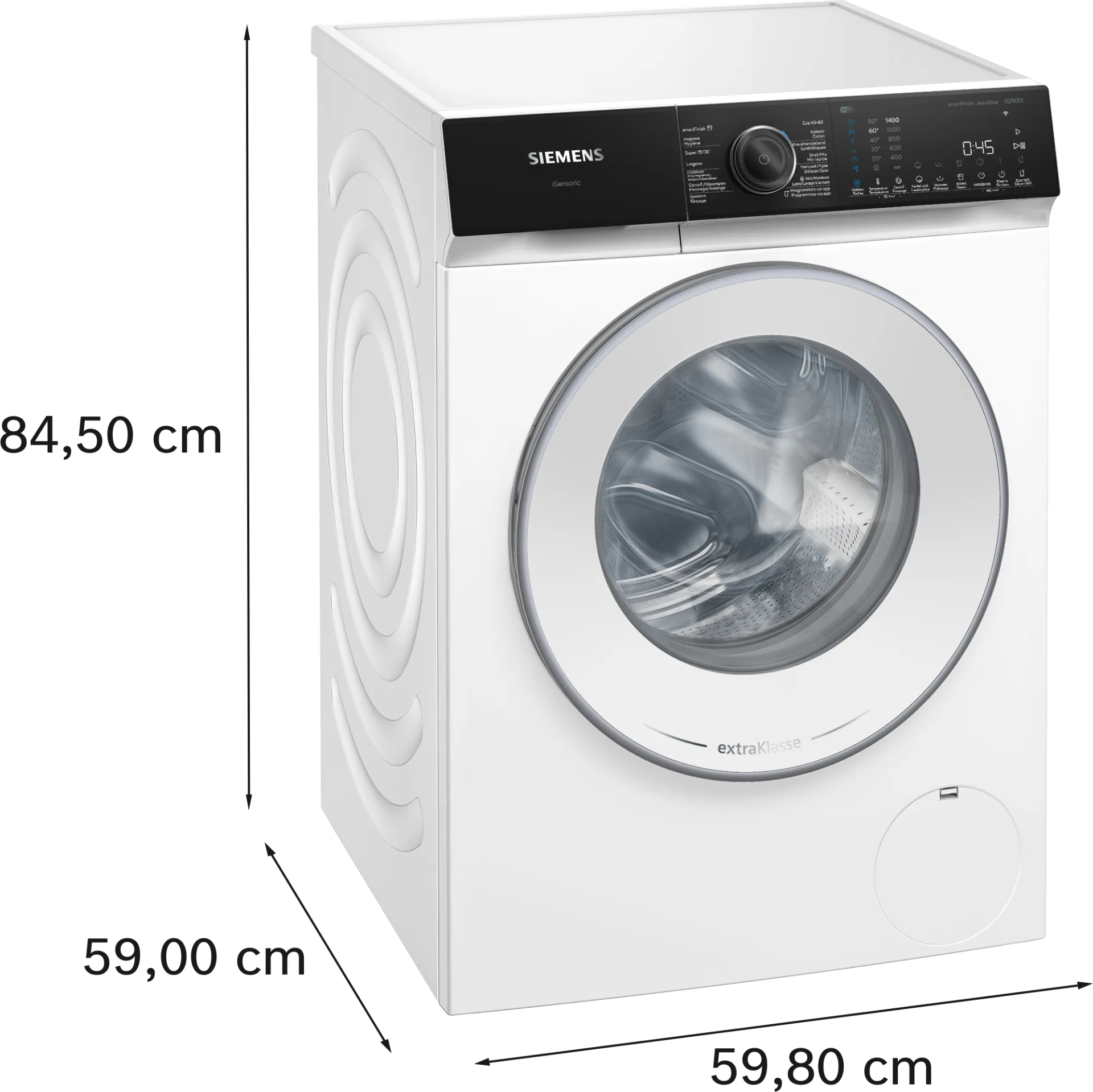SIEMENS IQ500 Wasmachine 9 kg - WG44H209FG