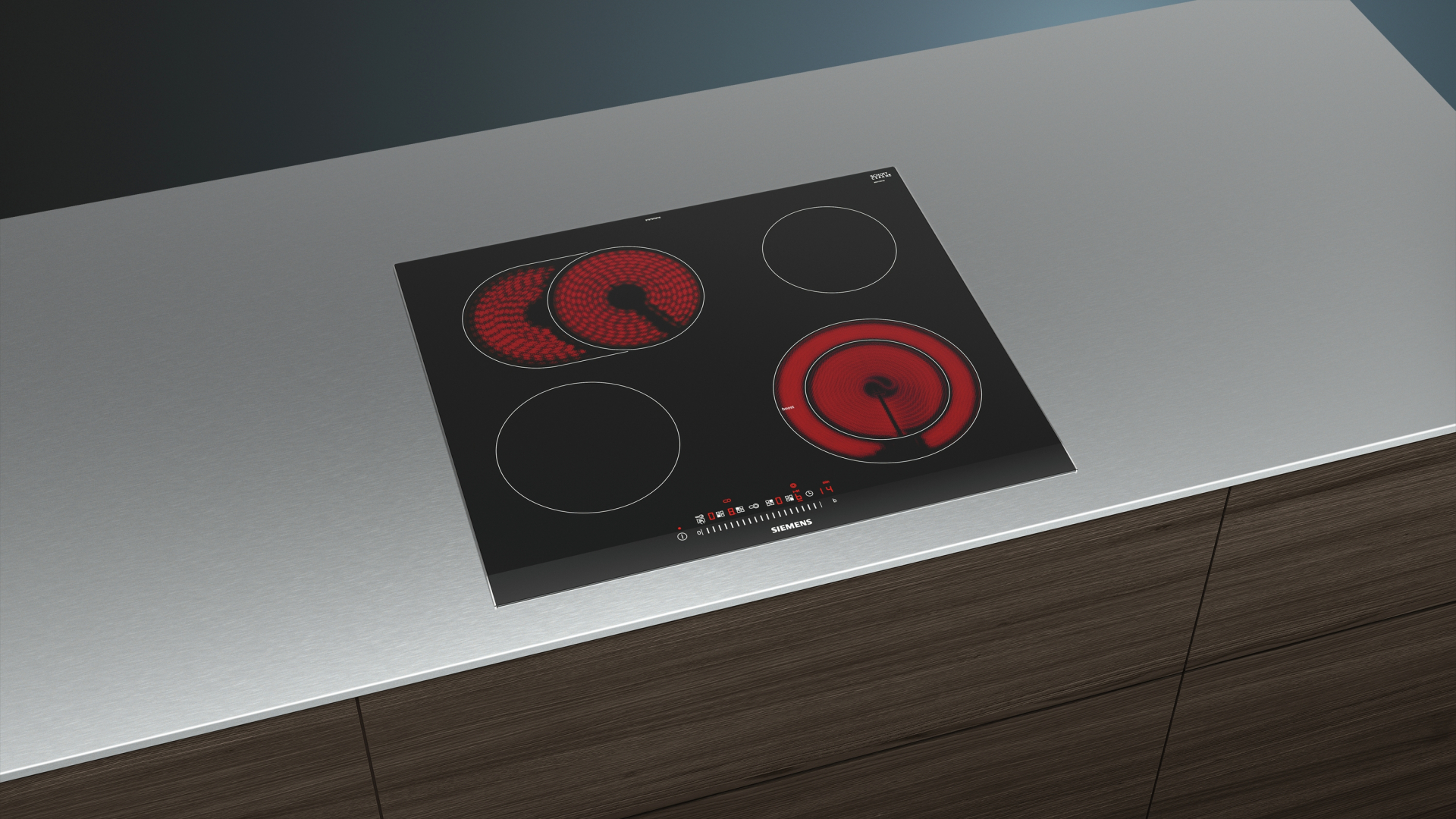 SIEMENS IQ300 table de cuisson vitrocéramique - 60cm - ET675FNP1E