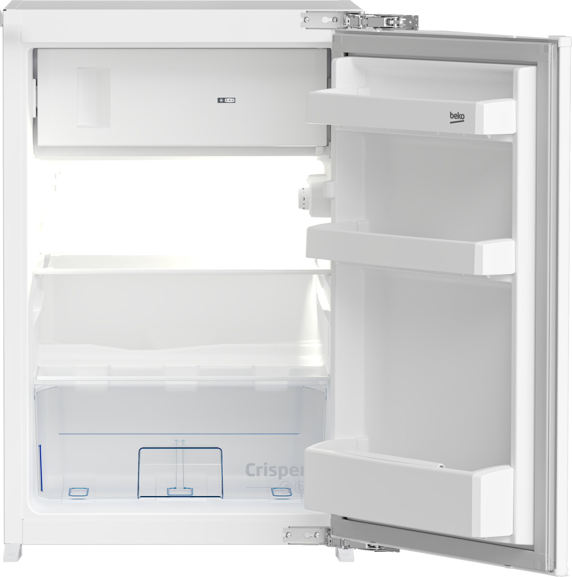 BEKO refrigérateur avec surgélateur - 88cm - B1754FN