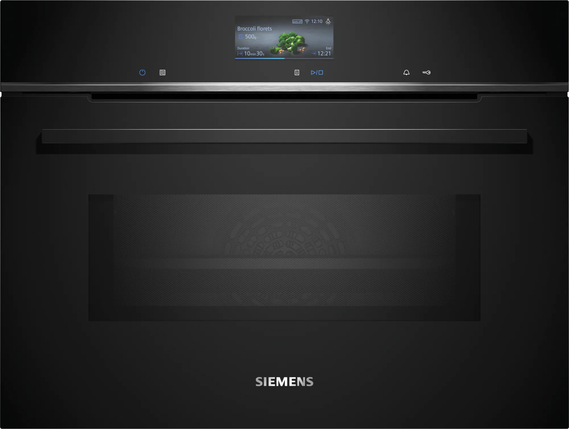 SIEMENS IQ700 four multifonction avec micro-ondes - 45cm - CM776G1B1