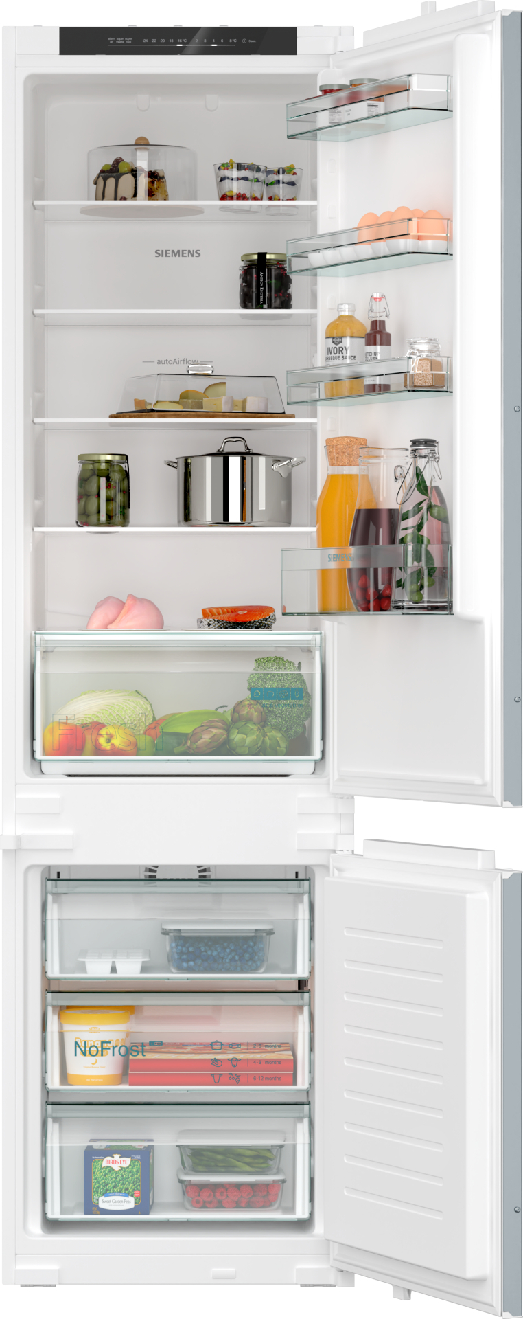 SIEMENS IQ100 combiné réfrigérateur-congélateur - 194cm - KI96NNSE0