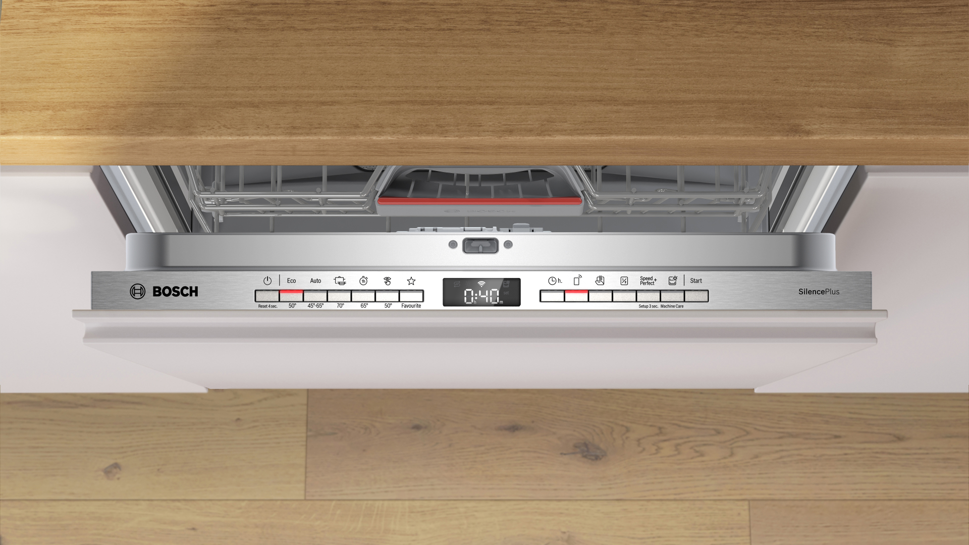 BOSCH SERIE 4 lave-vaisselle entièrement intégrable - SMH4EVX08E