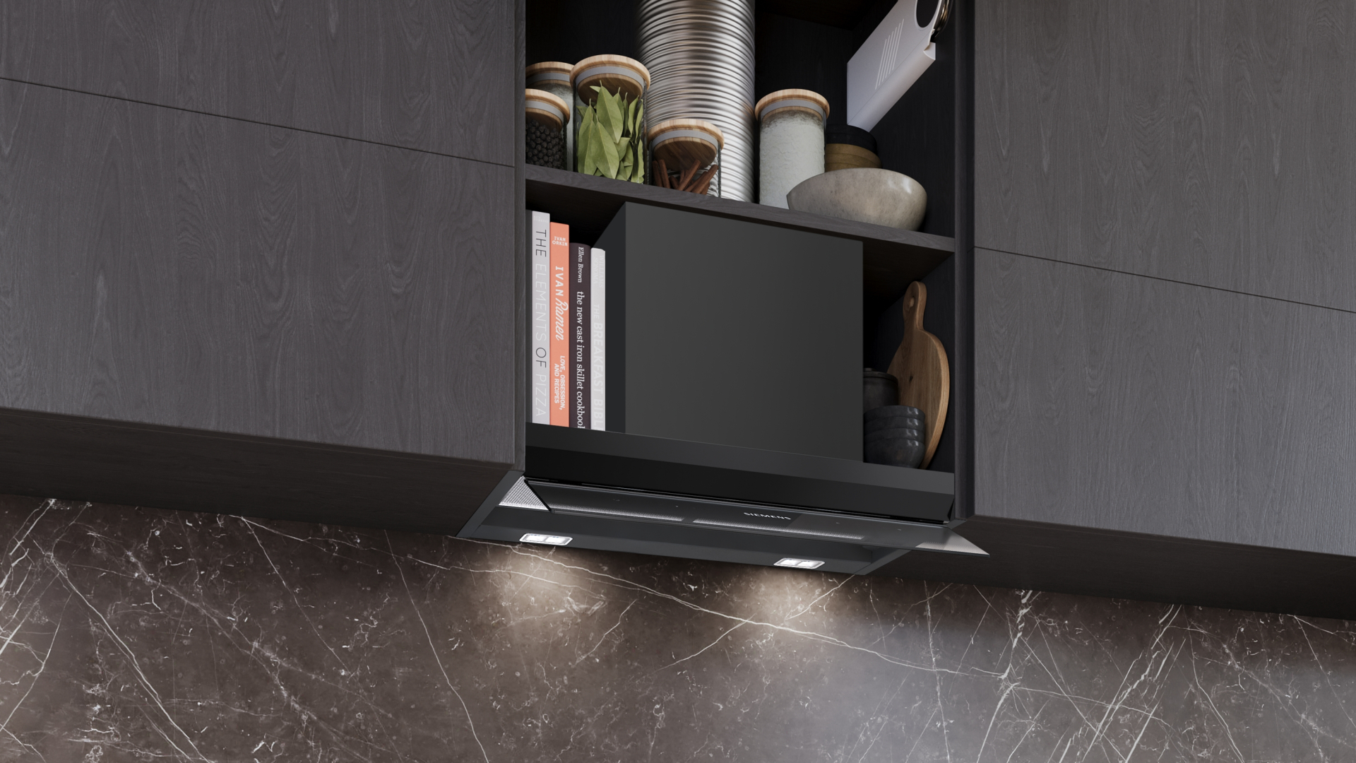 SIEMENS IQ500 hotte intégré - 60cm - LJ67BDP60