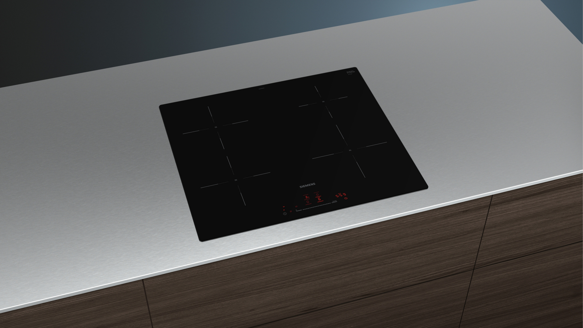 SIEMENS IQ100 table de cuisson à induction - 60cm - EH61RHEB1E