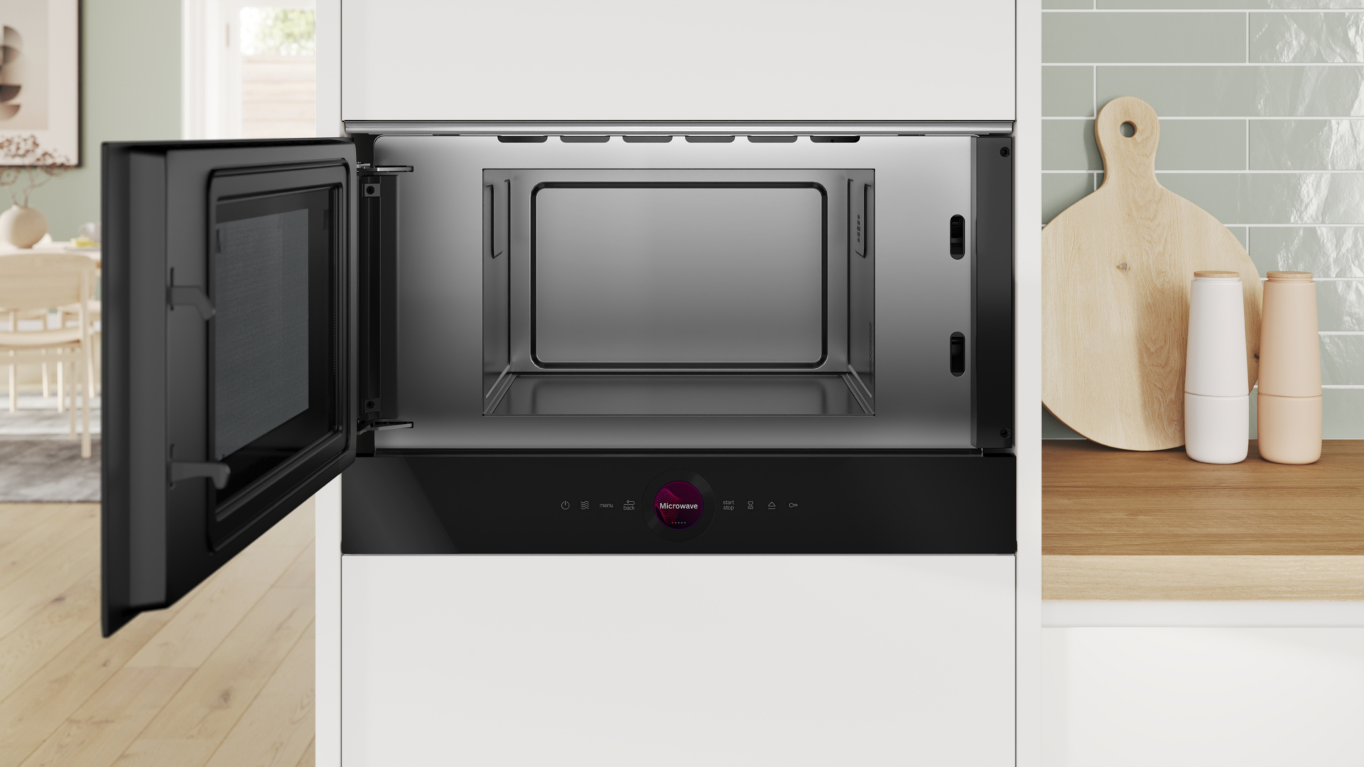 BOSCH SERIE 8 four à micro-ondes - 38cm - BFL9221B1