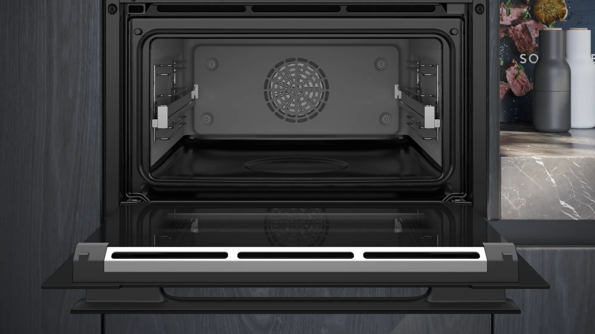 SIEMENS IQ700 four multifonction avec vapeur - 45cm - CS958GCB1