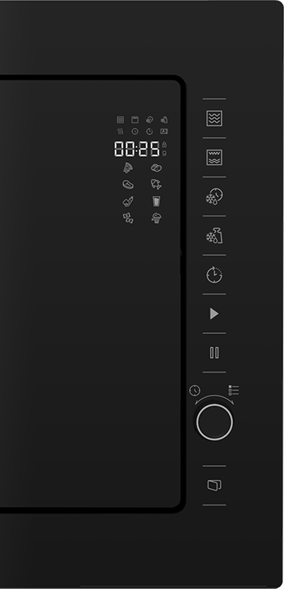 BEKO four à micro-ondes avec grill - 38cm - BMGB25333BG