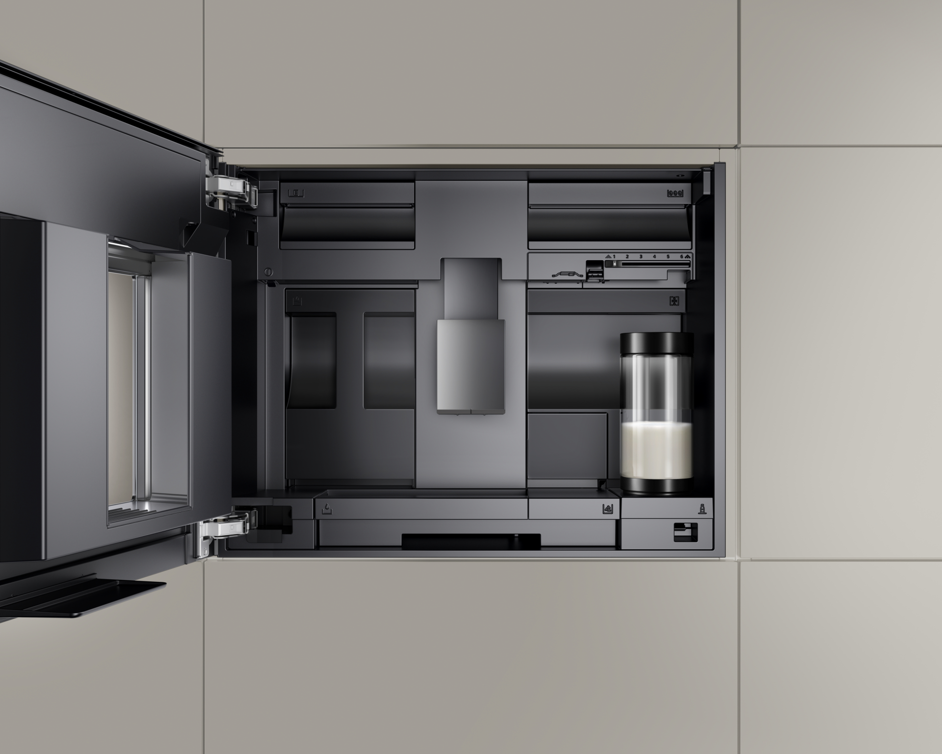 SIEMENS IQ700 machine à café encastrable - 45cm - CT918L1D0