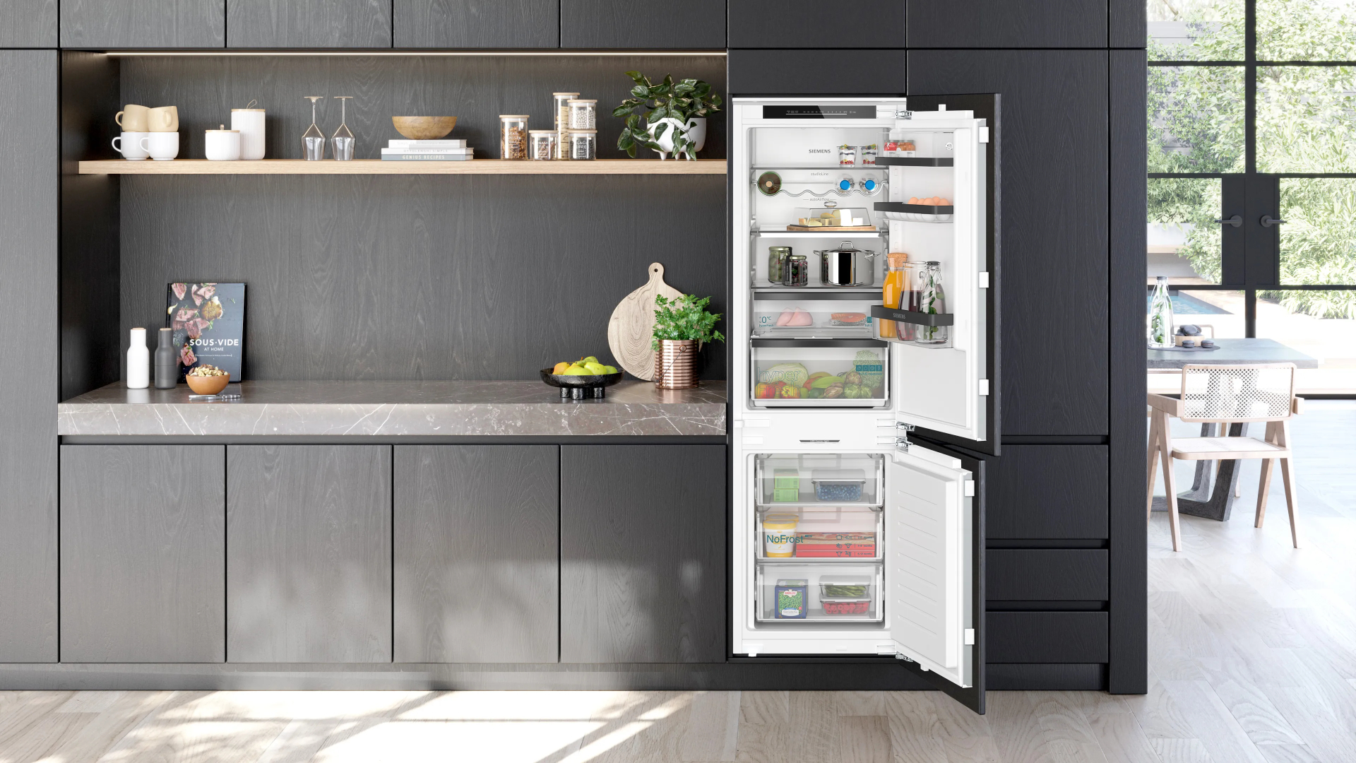 SIEMENS IQ500 combiné réfrigérateur-congélateur - 178cm - KI86NSDD0