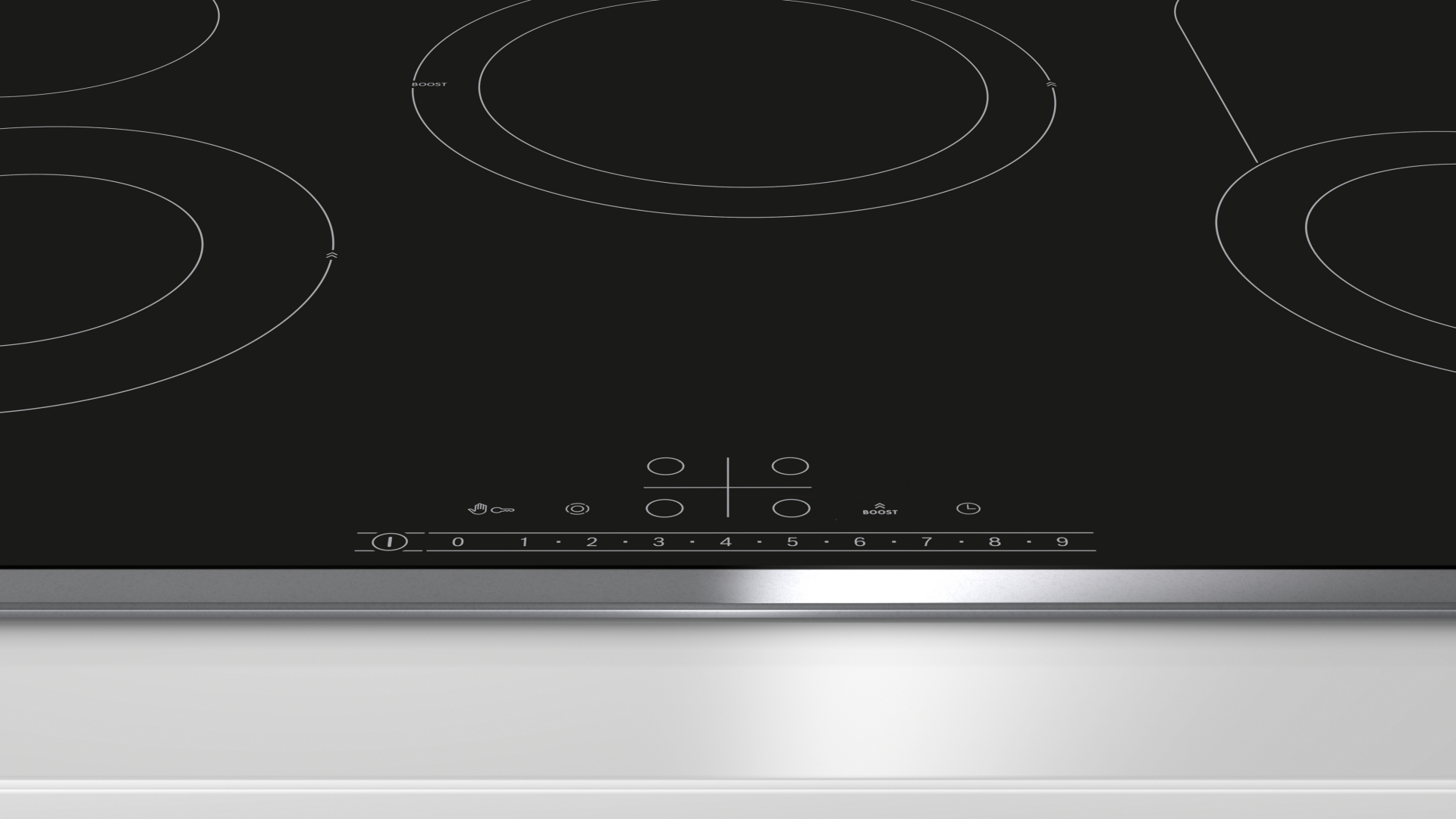 BOSCH SERIE 6 table de cuisson vitrocéramique - 80cm - PKC845FP1D