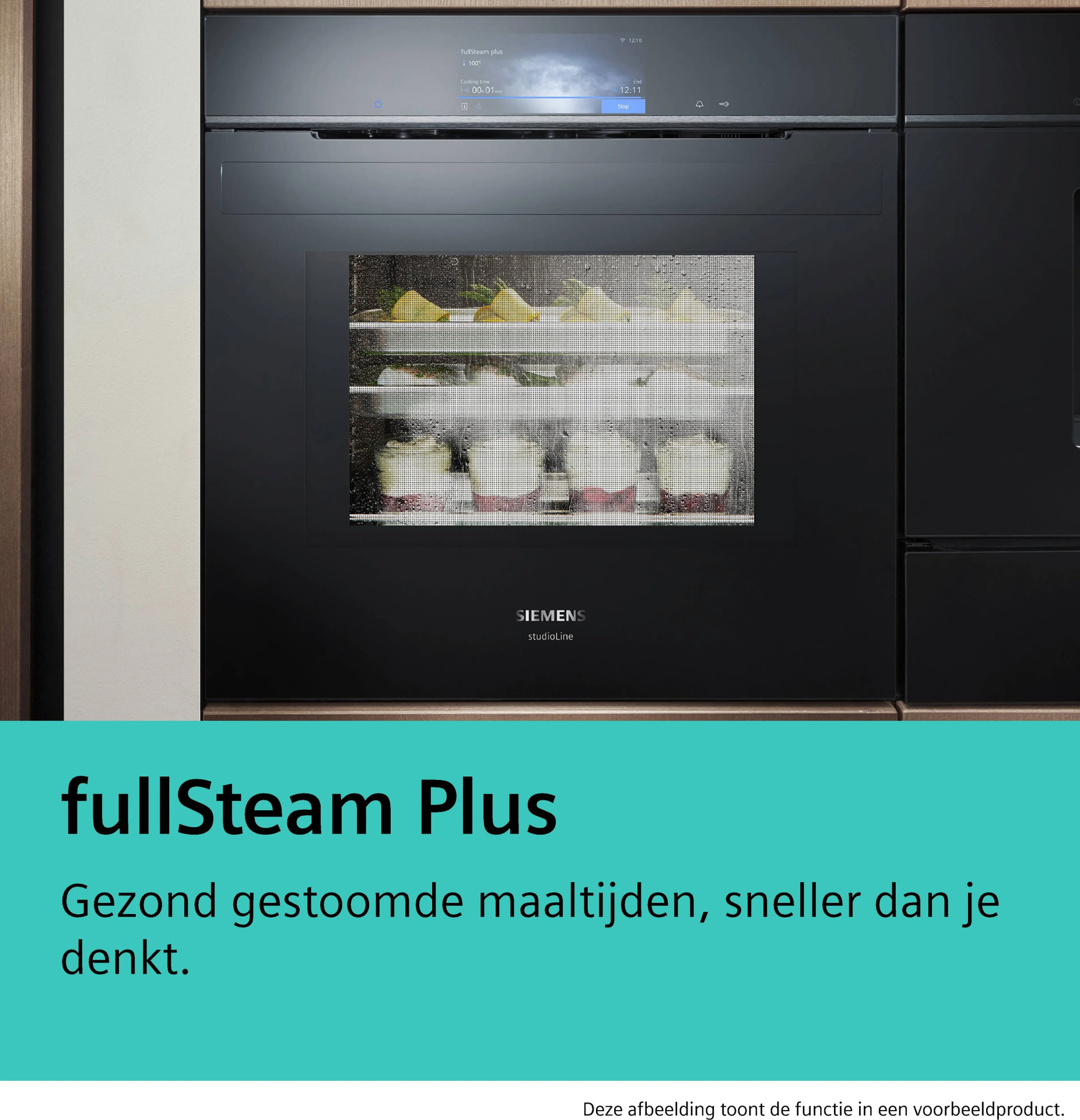 SIEMENS IQ700 four multifonction avec vapeur - 45cm - CS736G1B2