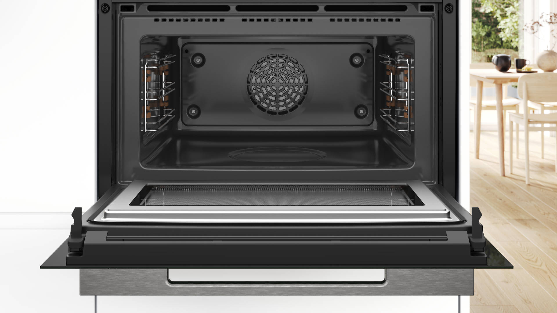 BOSCH SERIE 8 four multifonction avec micro-ondes - 45cm - CMG7761B1