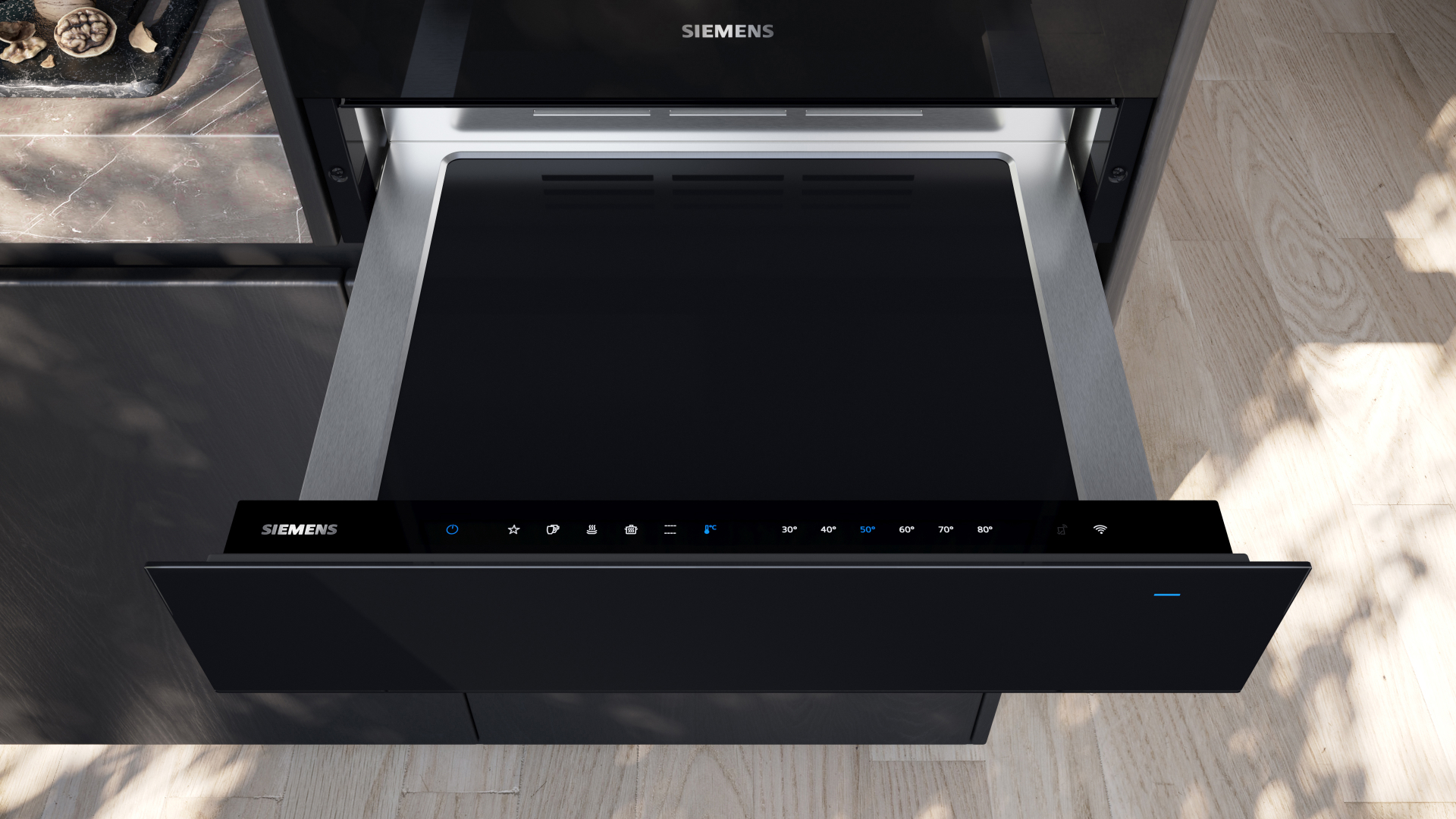 SIEMENS IQ700 tiroir chauffant - 14cm - BI710C1B1