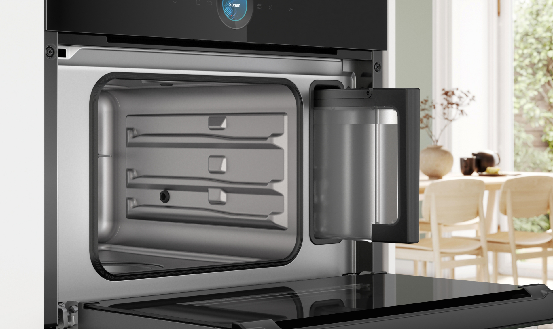 BOSCH SERIE 8 four à vapeur - 45cm - CDG714XB1