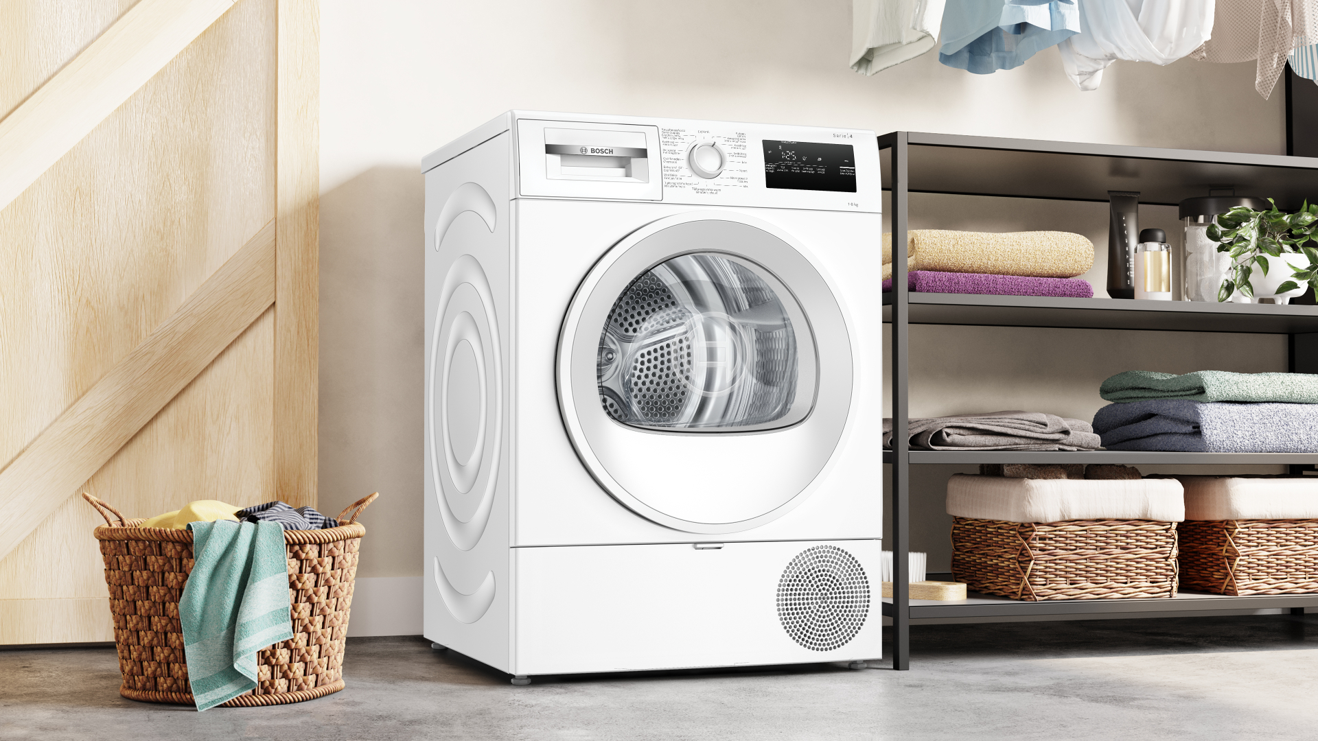 BOSCH Series 4 Droogkast 8 kg - WTH8520AFG