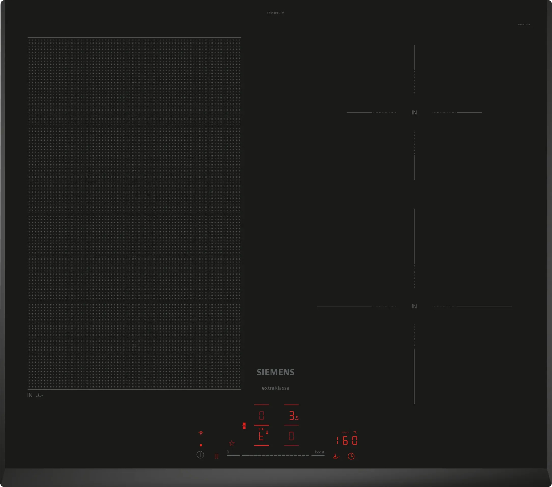SIEMENS IQ700 table de cuisson à induction - 60cm - EX651HEC1M