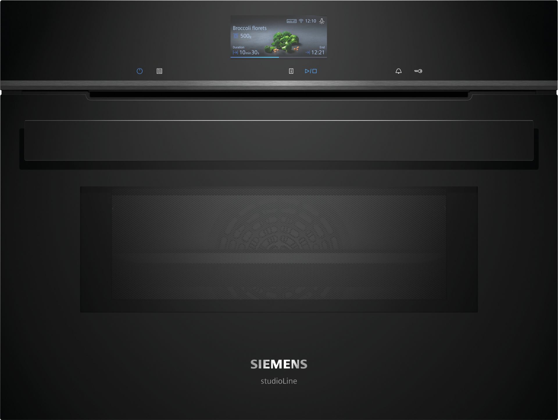 SIEMENS iQ700 four multifonction avec micro-ondes - 45cm - CM976GKB1