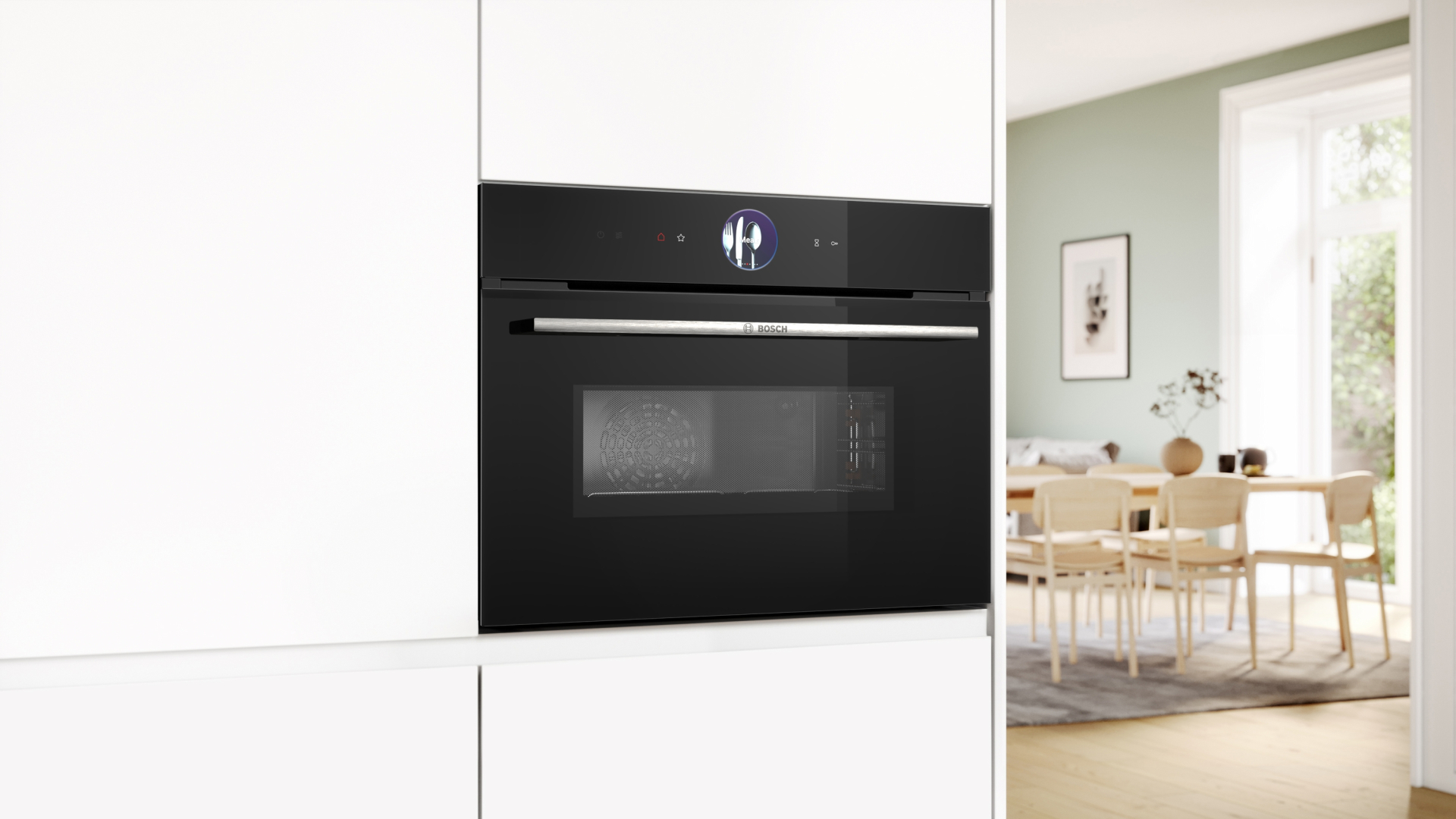BOSCH SERIE 8 four multifonction avec micro-ondes - 45cm - CMG7761B1