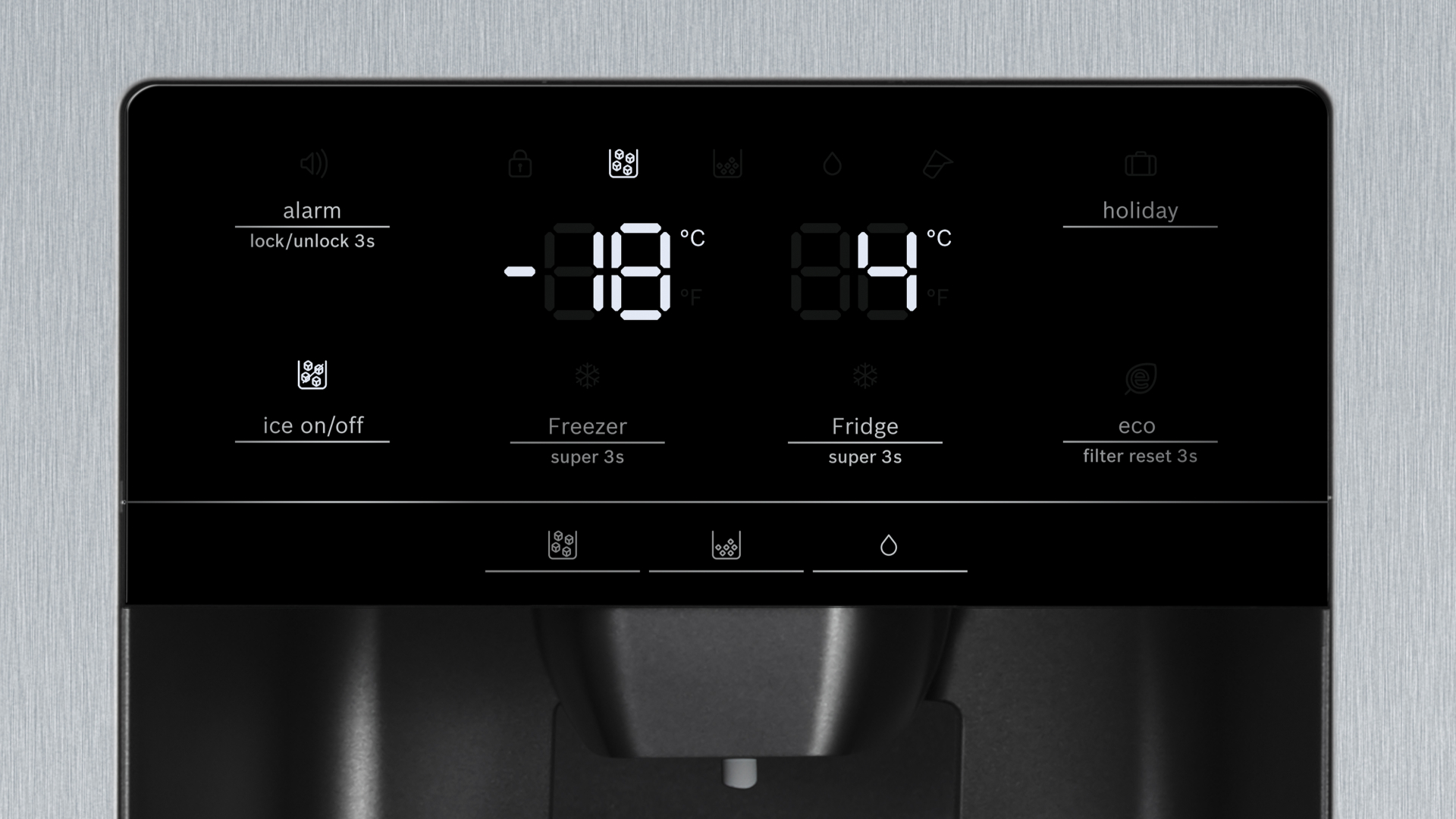 BOSCH SERIE 6 Side-by-side - KAD93AIDP