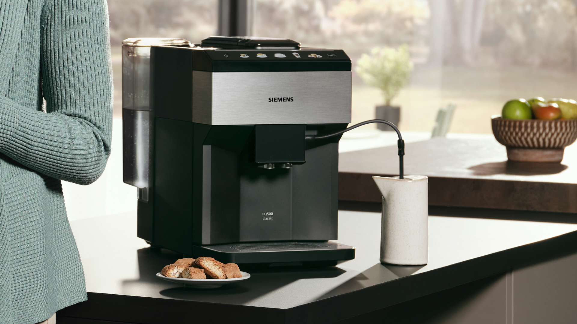 SIEMENS EQ500 machine à expresso - TP517DF3