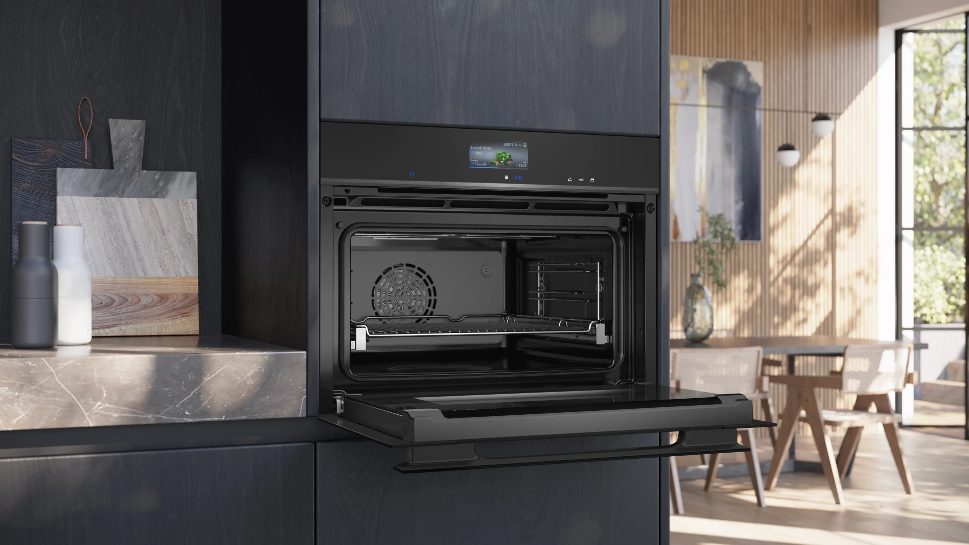 SIEMENS iQ700 four multifonction avec vapeur - 45cm - CS936GAB1