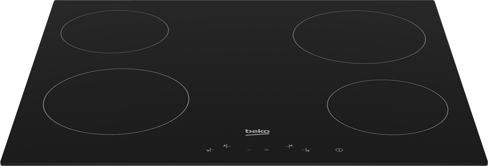 BEKO table de cuisson vitrocéramique - 60cm - HIC64400E