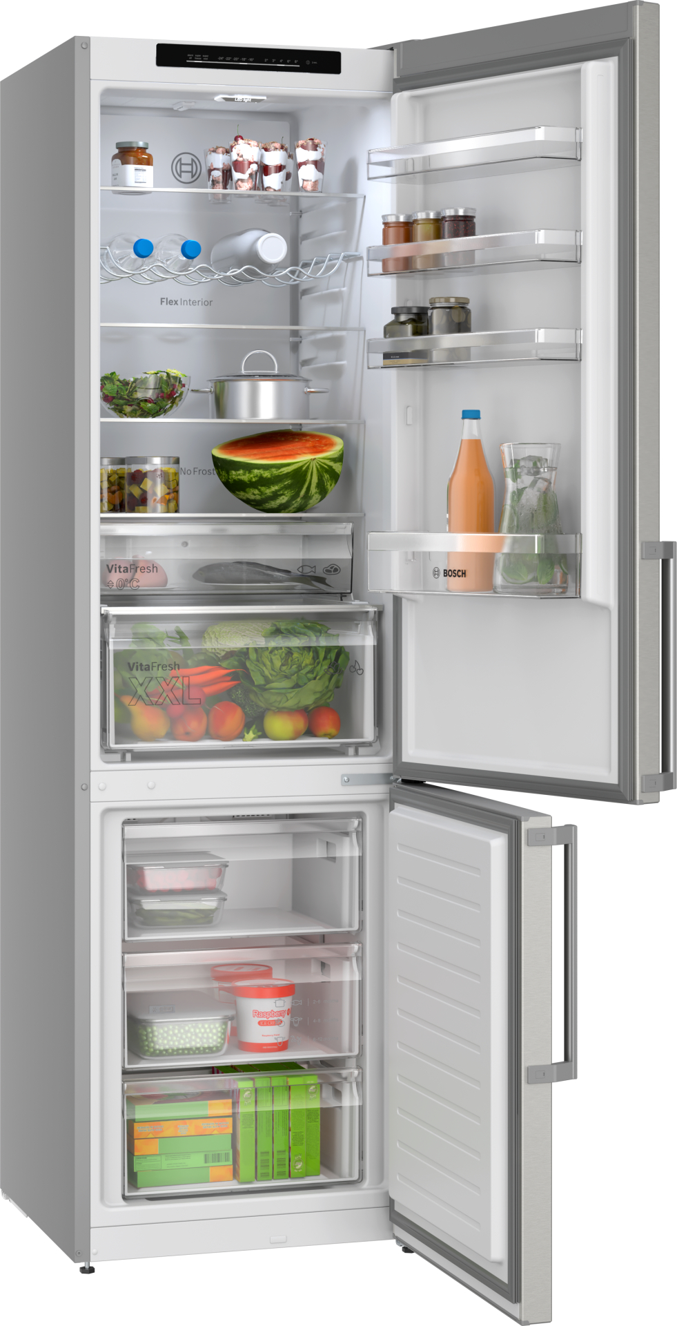 BOSCH SERIE 4 combiné réfrigérateur-congélateur pose-libre - 203cm - KGN39VICT