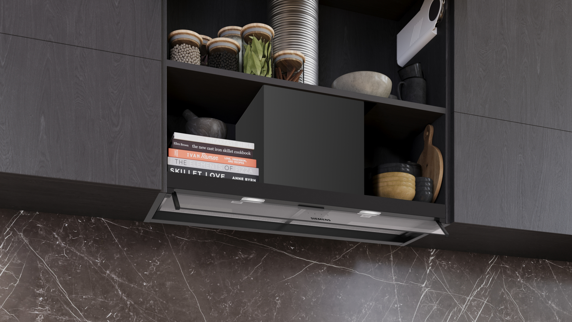 SIEMENS IQ300 hotte intégré - 90cm - LJ95BCC60