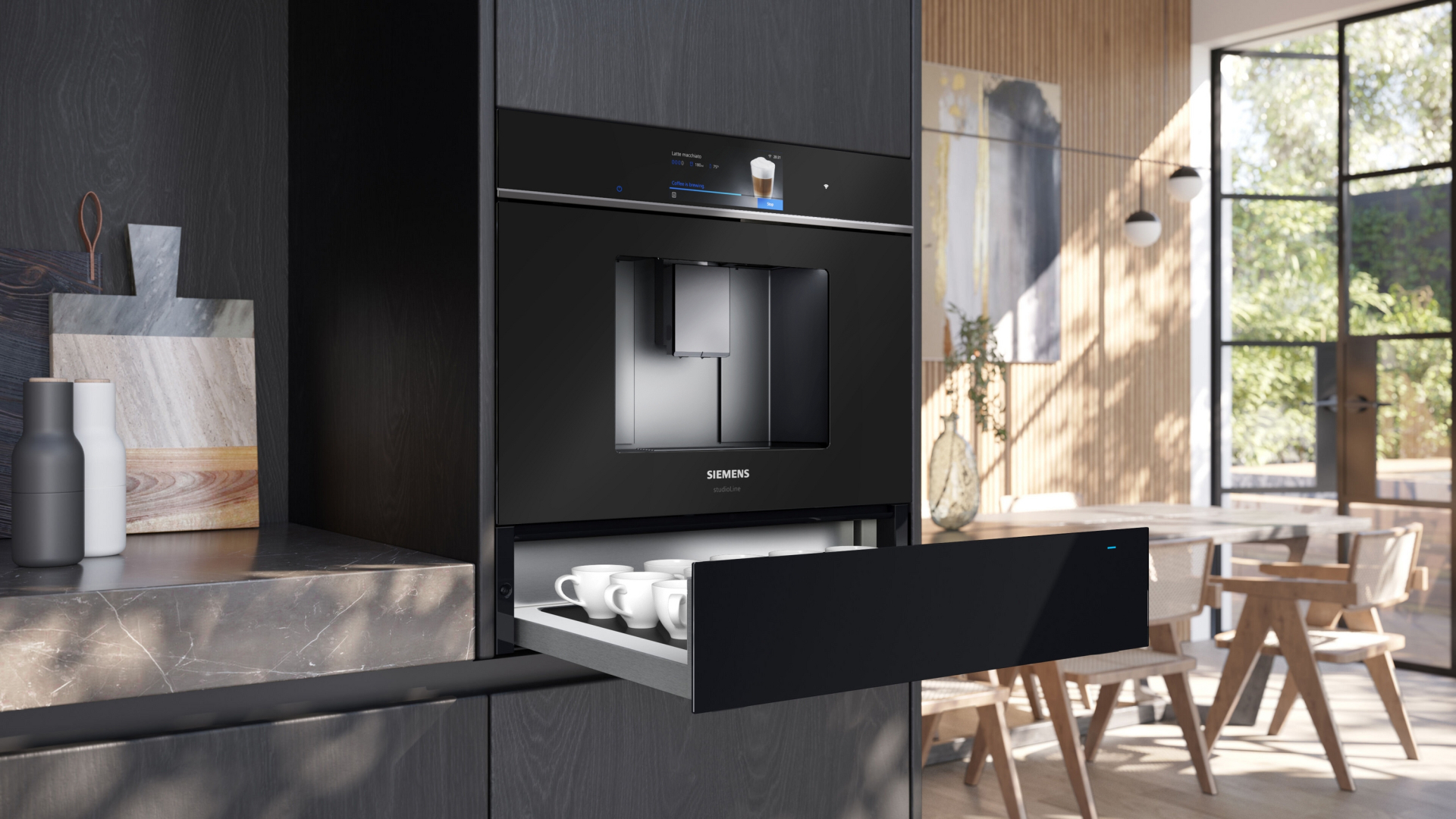 SIEMENS IQ700 tiroir chauffant - 14cm - BI910C1B1
