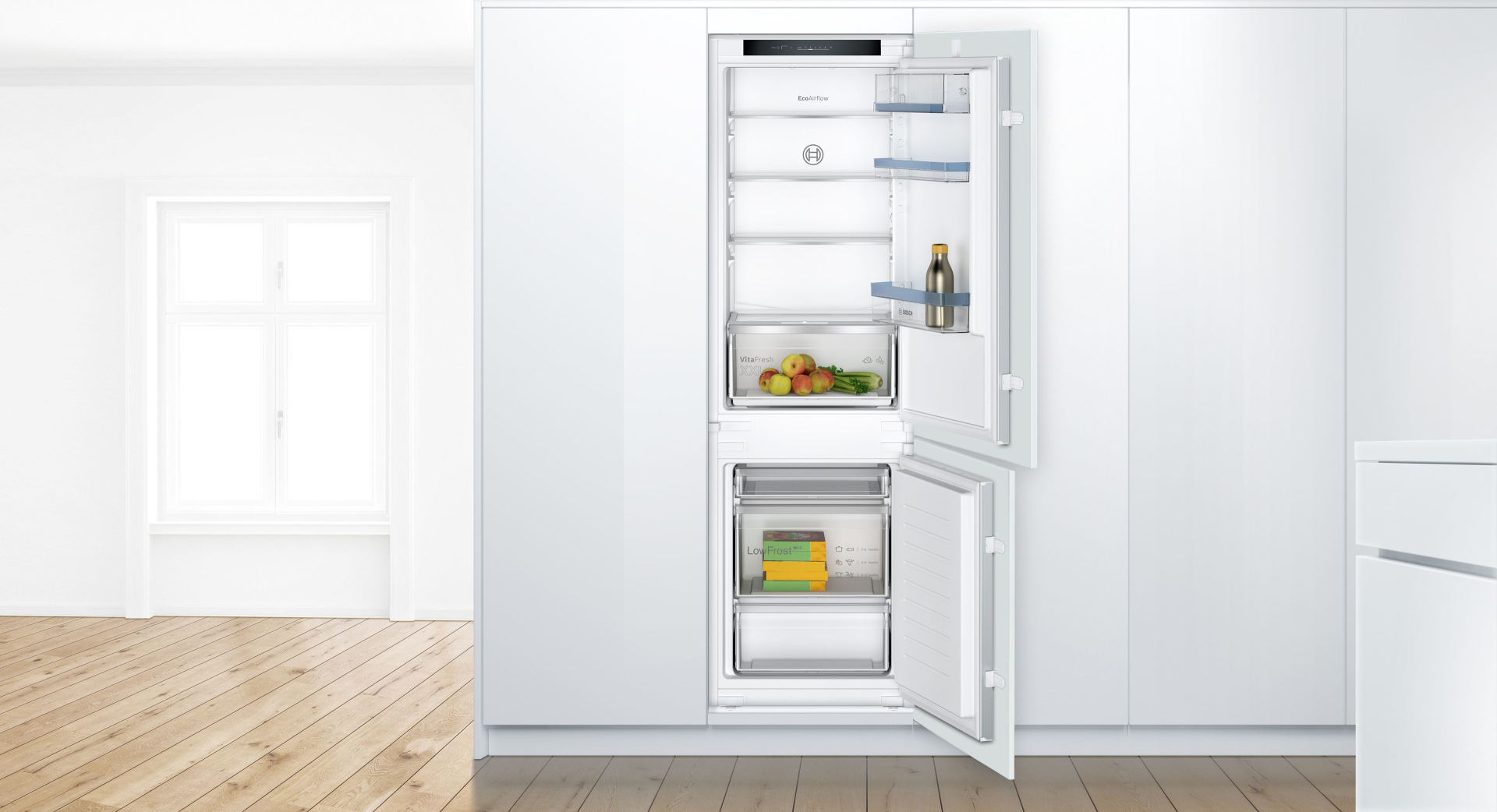 BOSCH SERIE 4 combiné réfrigérateur-congélateur - 178cm - KIV86VSE0