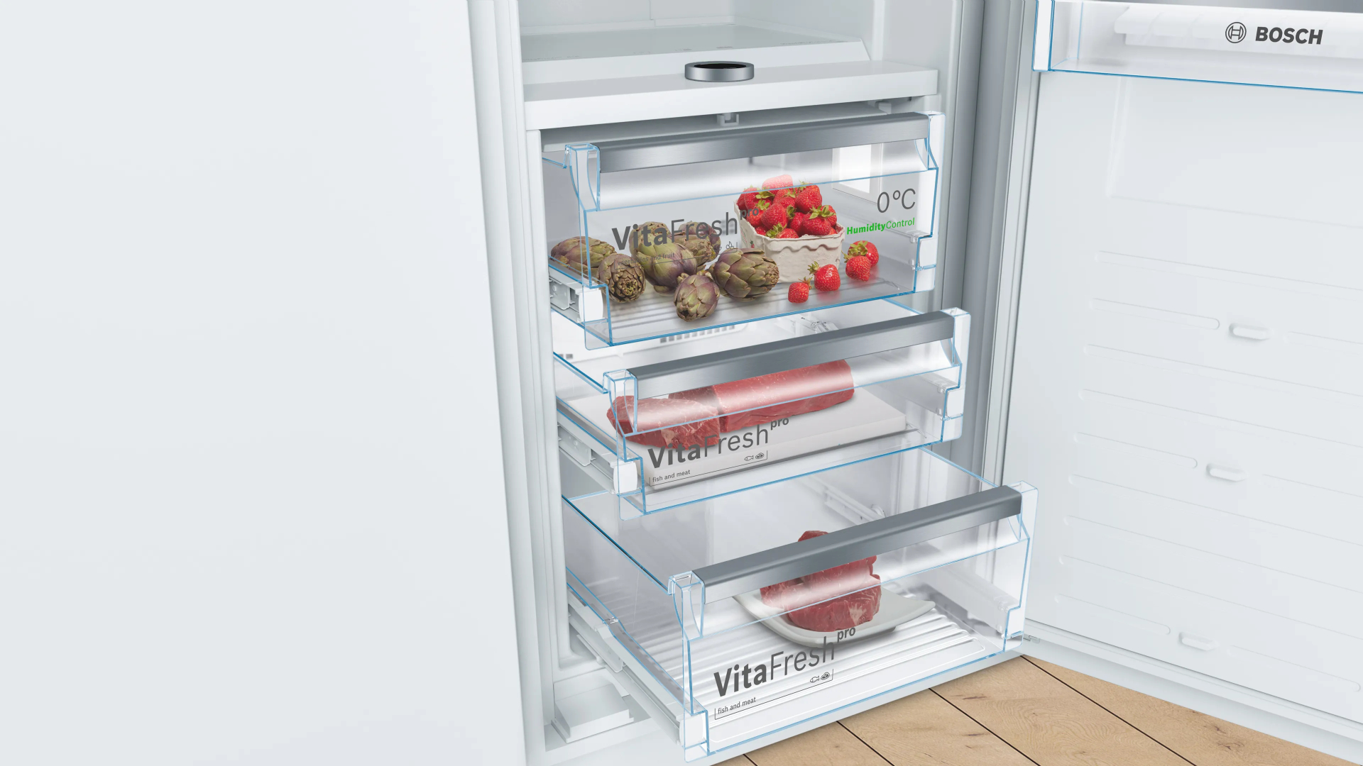 BOSCH SERIE 8 réfrigérateur sans surgélateur - 178cm - KIF81PFE0