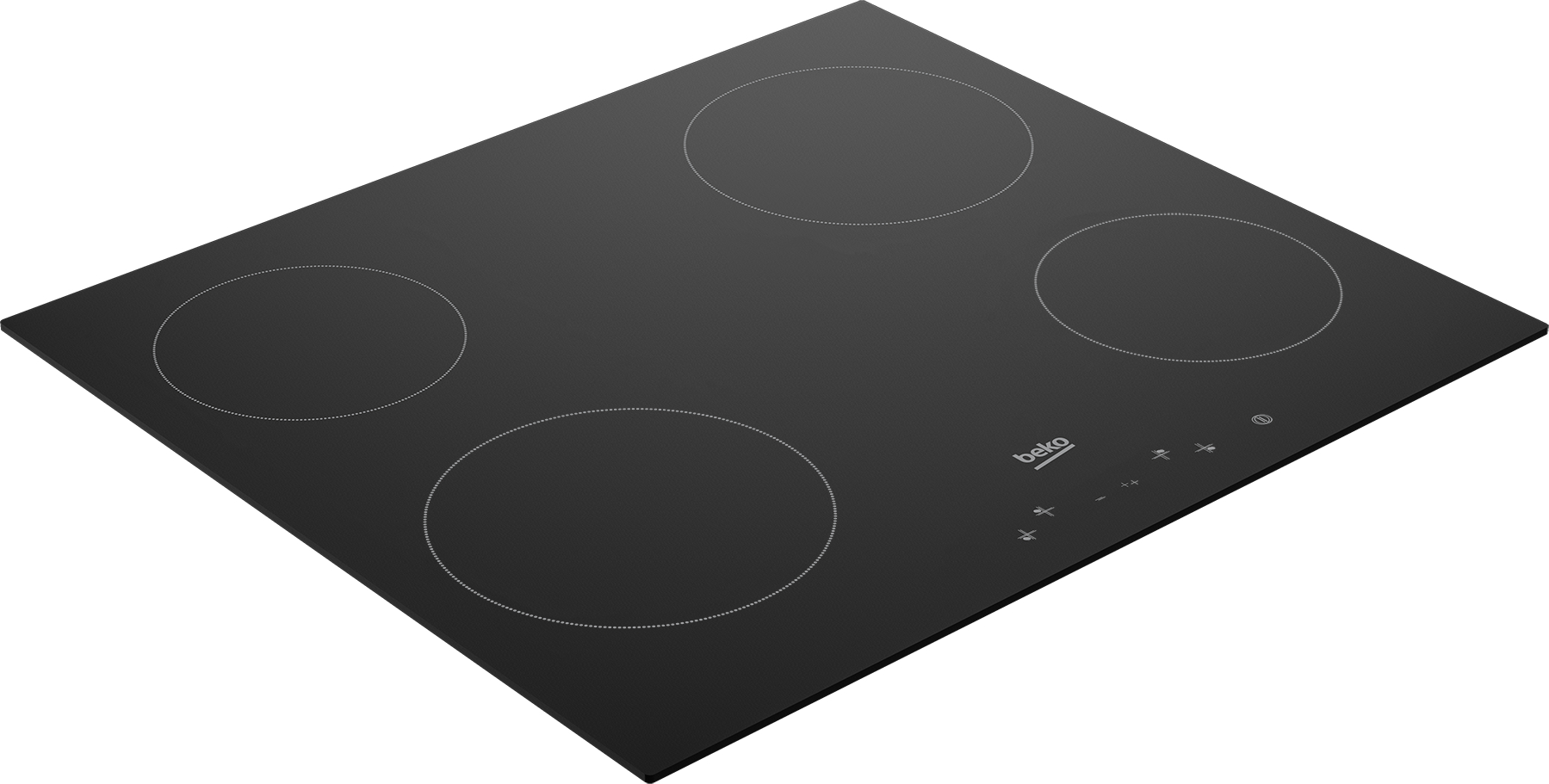 BEKO table de cuisson vitrocéramique - 60cm - HIC64400E