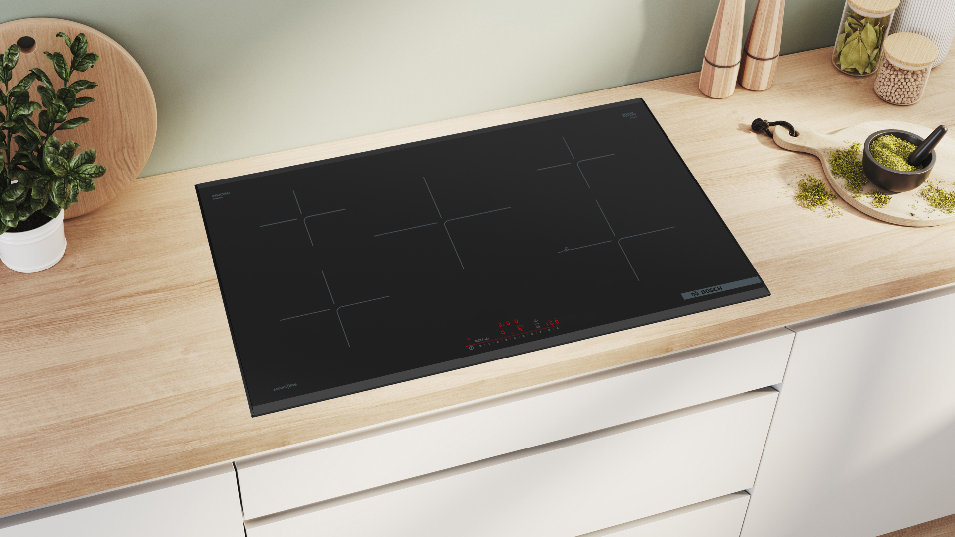 BOSCH SERIE 6 table de cuisson à induction - 80cm - PIV895HC1E