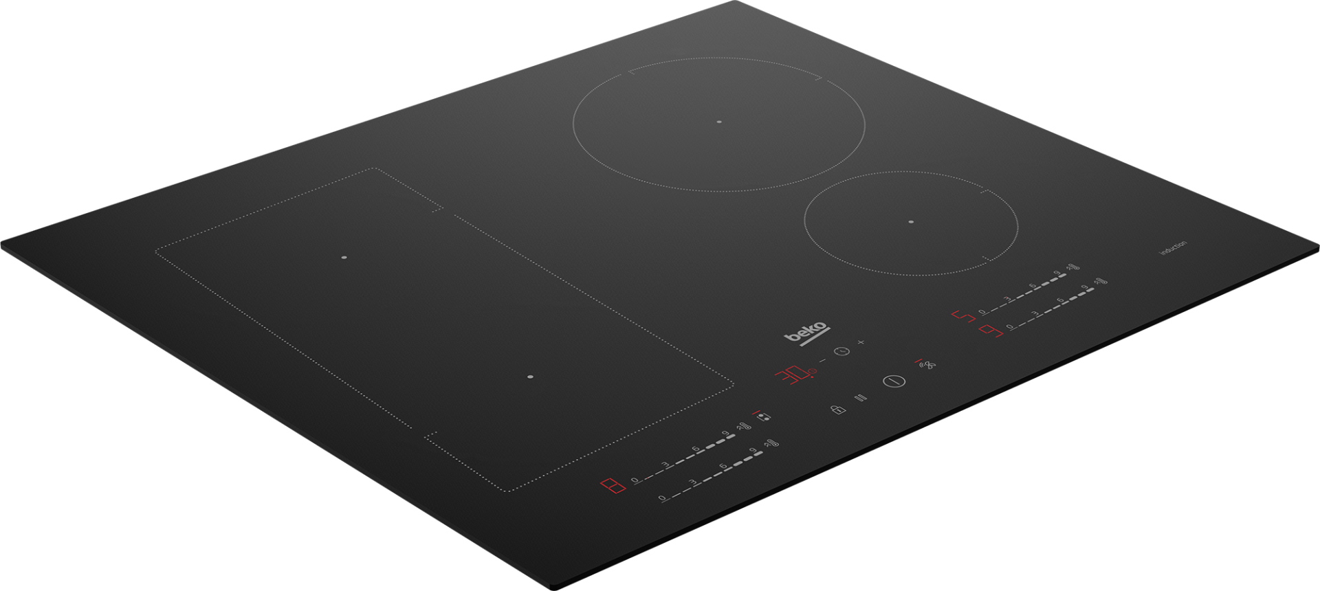 BEKO table de cuisson à induction - 70cm - HII74700UF
