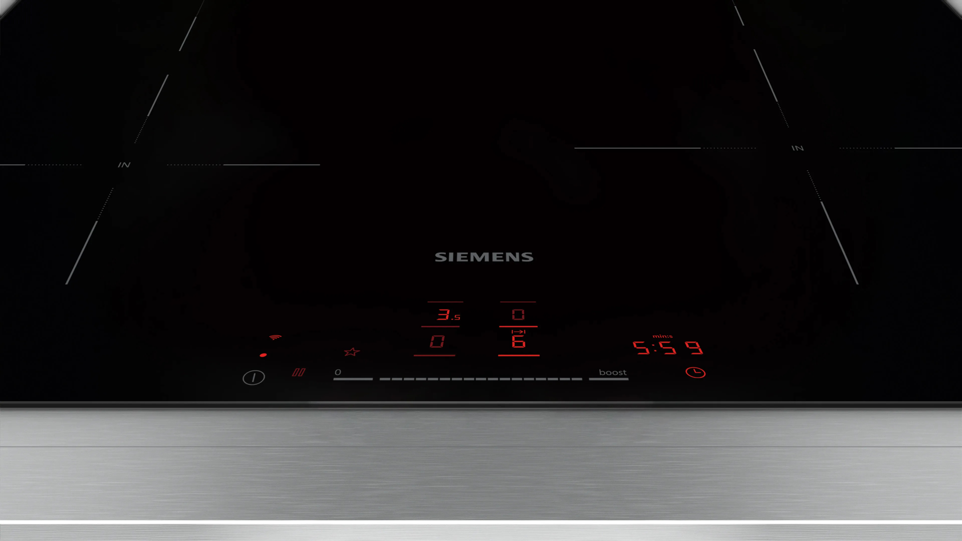 SIEMENS IQ100 table de cuisson à induction - 60cm - EH61RHEB1E