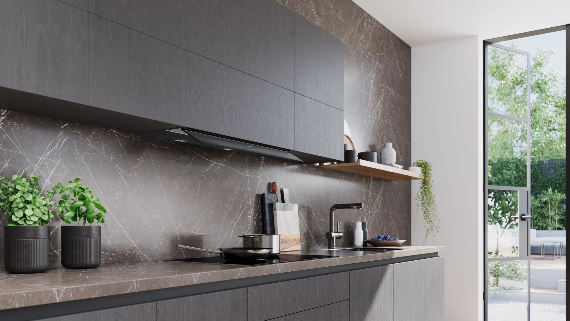 SIEMENS IQ500 hotte intégré - 90cm - LJ97BDP65