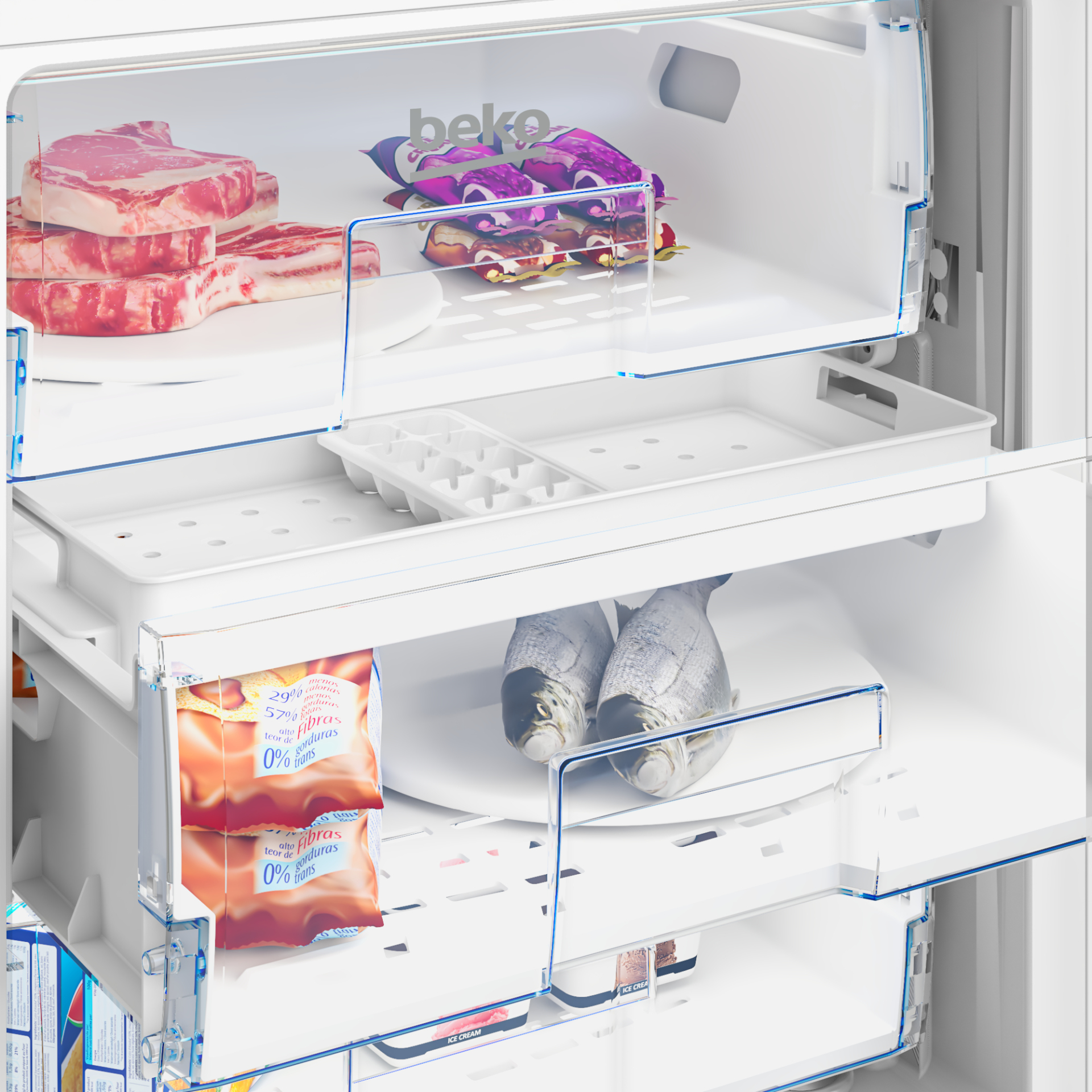 BEKO congélateur sous-encastrable - BU1204N