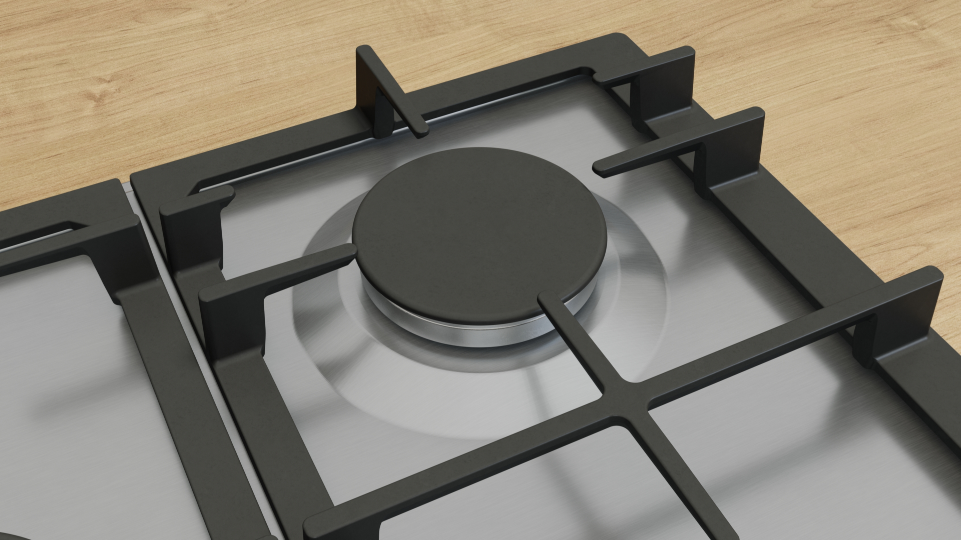 BOSCH SERIE 6 table de cuisson au gaz - 75cm - PCQ7A5I90