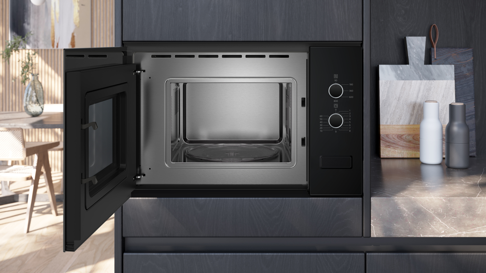 SIEMENS IQ300 four à micro-ondes - 38cm - BF520LMA1