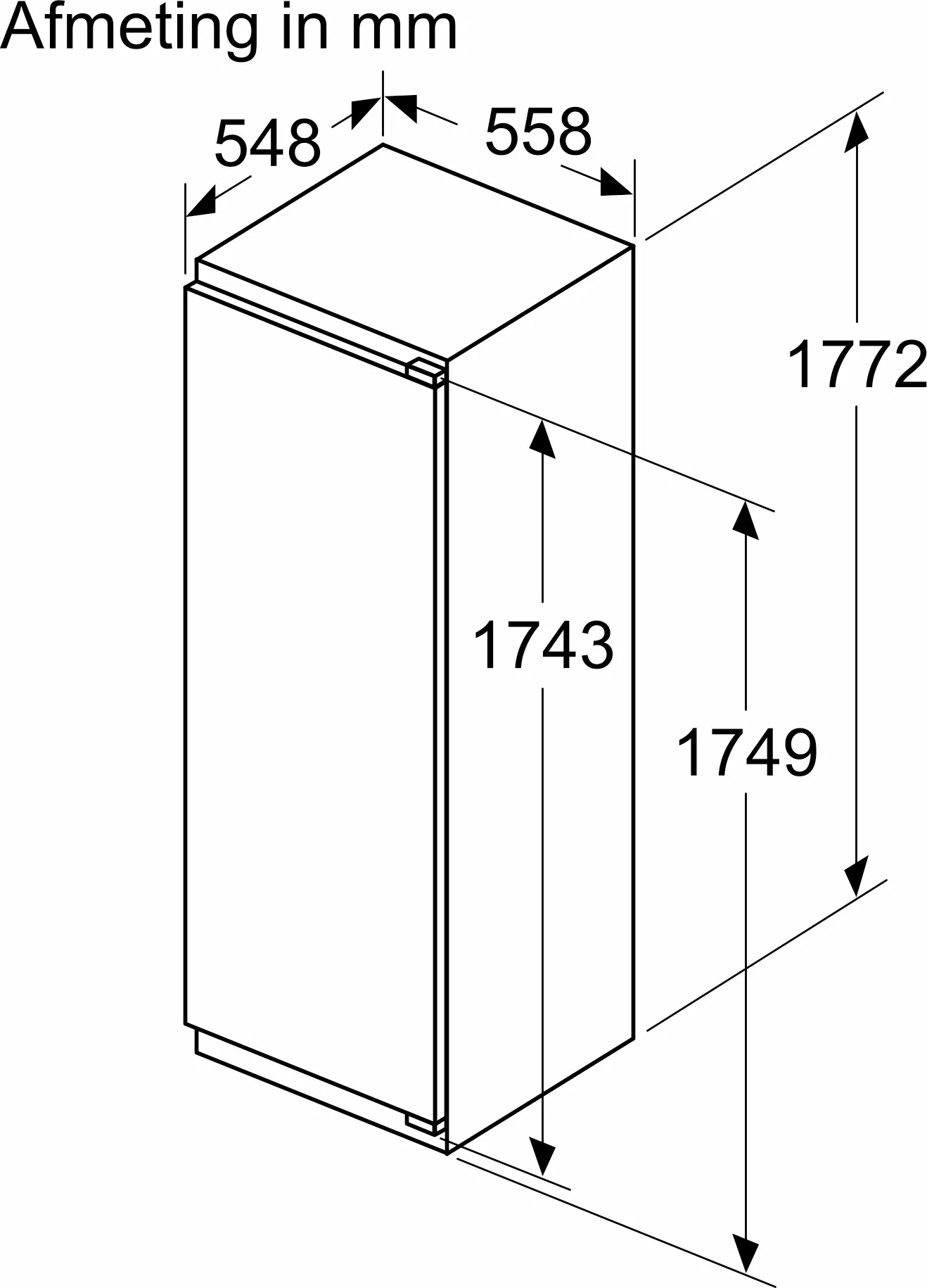 SIEMENS IQ500 refrigérateur avec surgélateur - 177cm - KI82LSDD0