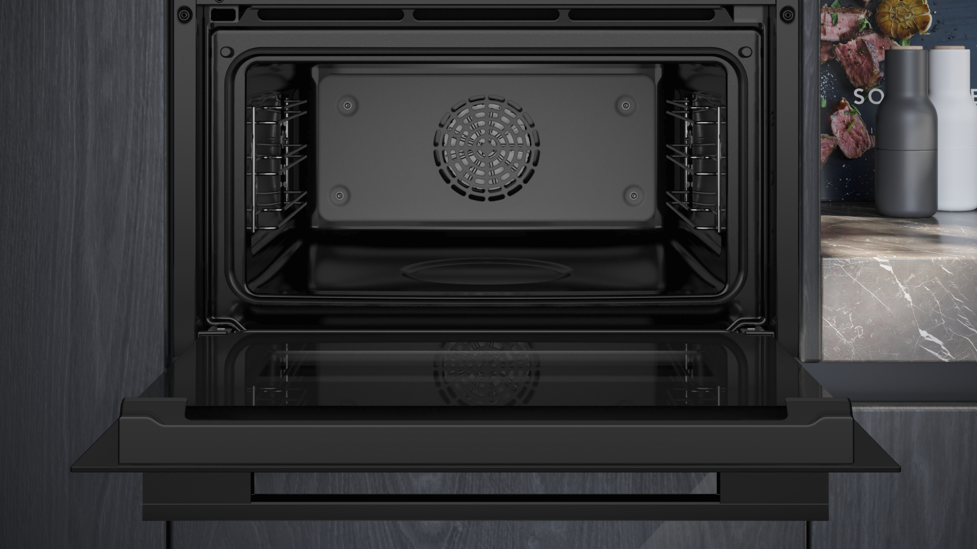 SIEMENS IQ700 four multifonction avec vapeur - 45cm - CS736G1B2