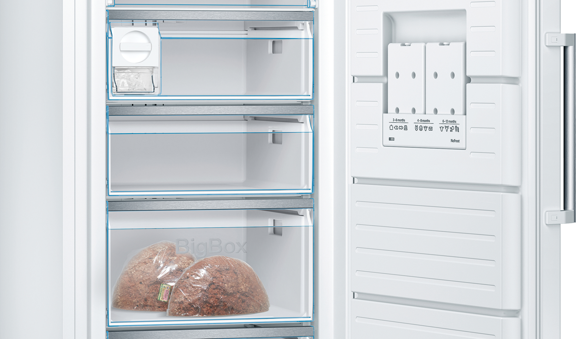 BOSCH SERIE 6 congélateur pose-libre - 191cm - GSN58AWCV