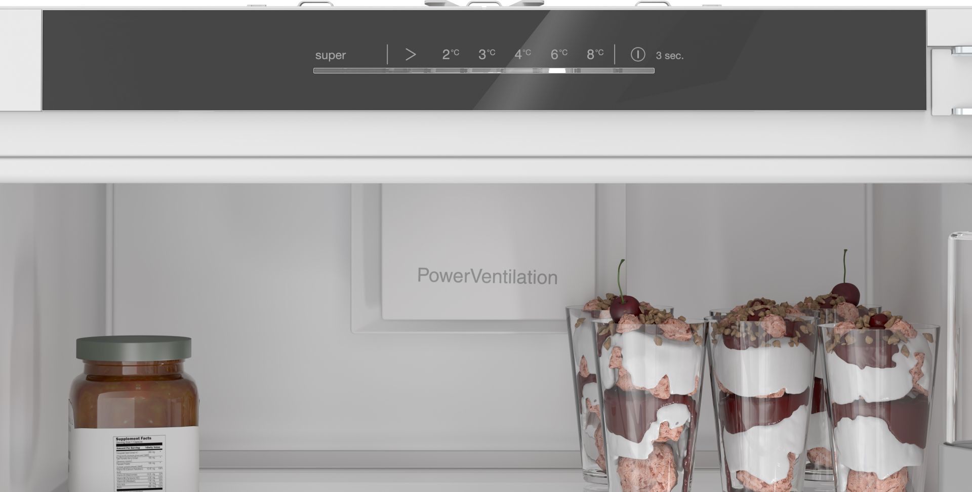 BOSCH SERIE 6 réfrigérateur avec surgélateur - 178cm - KIR81ADD0